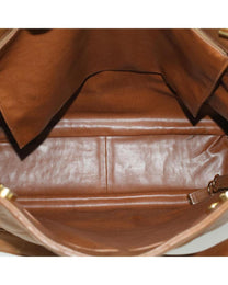 Thumbnail of Pre-Owned Brown Canvas Chanel Shoulder Bag - Image 6