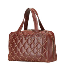 Thumbnail of Vintage Brown Leather Chanel Handbag - Image 2