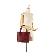 Thumbnail of Vintage Burgundy Leather Chanel Handbag - Image 7