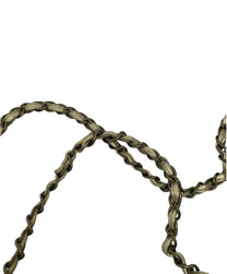 Thumbnail of Vintage Gold Leather Chanel Shoulder Bag - Image 8
