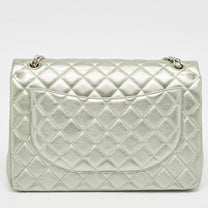 Thumbnail of Vintage Green Leather Chanel Flap Bag - Image 3