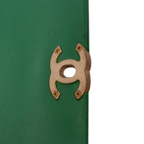 Thumbnail of Pre-Owned Green Leather Chanel Flap Bag - Image 6