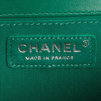 Thumbnail of Pre-Owned Green Leather Chanel Boy Bags - Image 9