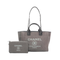 Thumbnail of Grey Canvas Chanel Deauville - Image 1