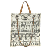 Thumbnail of Vintage Grey Canvas Chanel Tote - Image 1