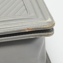Thumbnail of Pre-Owned Grey Leather Chanel Shoulder Bag - Image 6