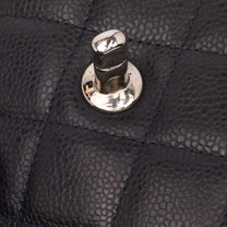 Thumbnail of Vintage Grey Leather Chanel Flap Bag - Image 7