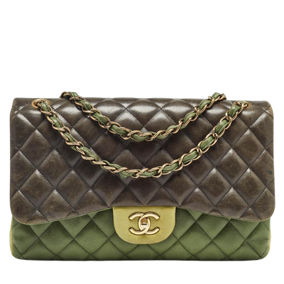 Pre-Owned Multicolor Leather Chanel Flap Bag