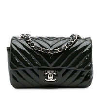Thumbnail of Vintage Navy Leather Chanel Crossbody Bag - Image 1