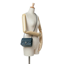 Thumbnail of Pre-Owned Navy Leather Chanel Flap Bag - Image 8