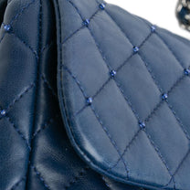 Thumbnail of Navy Leather Chanel Flap Bag - Image 9