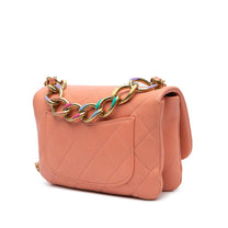 Thumbnail of Vintage Pink Leather Chanel Shoulder Bag - Image 2