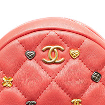 Thumbnail of Vintage Pink Leather Chanel Crossbody Bag - Image 7