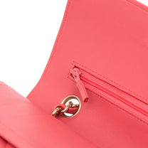 Thumbnail of Pre-Owned Pink Leather Chanel Flap Bag - Image 9