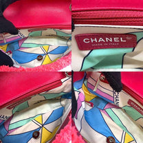 Thumbnail of Red Fabric Chanel Shoulder Bag - Image 7