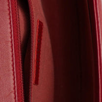 Thumbnail of Vintage Red Leather Chanel Boy Bags - Image 8