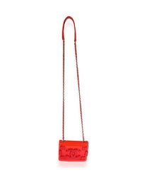 Thumbnail of Vintage Red Leather Chanel Crossbody Bag - Image 2