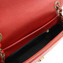 Thumbnail of Red Leather Chanel Crossbody Bag - Image 5