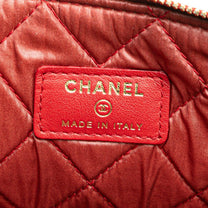 Thumbnail of Vintage Red Leather Chanel Clutch - Image 6
