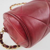 Thumbnail of Red Leather Chanel Crossbody Bag - Image 7