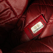 Thumbnail of Vintage Red Leather Chanel Clutch - Image 7