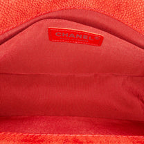 Thumbnail of Pre-Owned Red Leather Chanel Flap Bag - Image 6