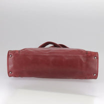 Thumbnail of Pre-Owned Red Leather Chanel Handbag - Image 5