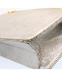 Thumbnail of Silver Leather Chanel Sports CC Logo - Image 8