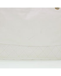 Thumbnail of White Canvas Chanel Shoulder Bag - Image 3
