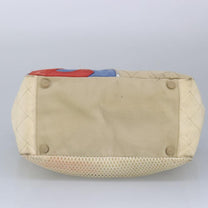 Thumbnail of Vintage White Canvas Chanel Shoulder Bag - Image 5