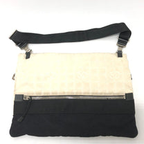 Thumbnail of Vintage White Fabric Chanel Shoulder Bag - Image 2
