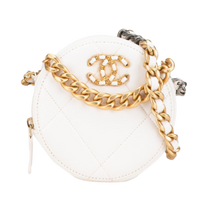 Thumbnail of Vintage White Leather Chanel Shoulder Bag - Image 1