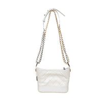 Thumbnail of Pre-Owned White Leather Chanel Crossbody Bag - Image 6