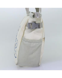 Thumbnail of Pre-Owned White Nylon Chanel Sports CC Logo - Image 4