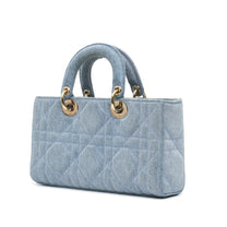 Thumbnail of Pre-Owned Blue Denim Dior Lady Dior - Image 2