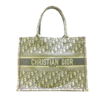 Thumbnail of Pre-Owned Grey Canvas Dior Book Tote - Image 1