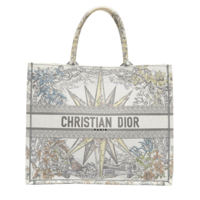 Pre-Owned Multicolor Canvas Dior Tote