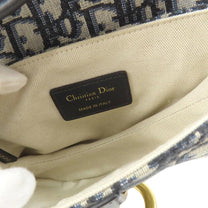 Thumbnail of Navy Canvas Dior Saddle Bag - Image 5