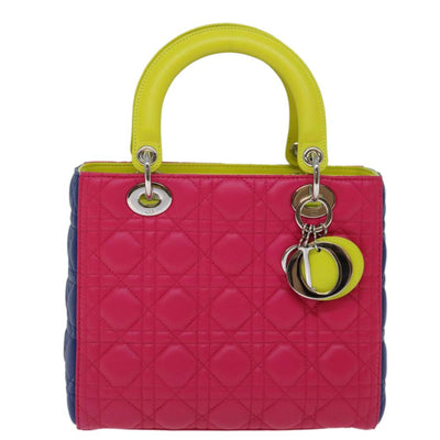 Vintage Pink Leather Dior Handbag