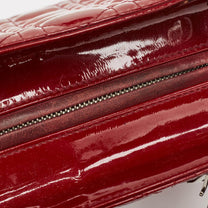 Thumbnail of Pre-Owned Red Leather Dior Lady Dior - Image 7