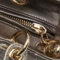 Thumbnail of Silver Leather Dior Lady Dior - Image 7