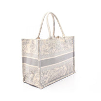 Thumbnail of White Canvas Dior Book Tote - Image 2