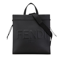 Thumbnail of Black Leather Fendi Tote - Image 1