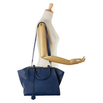 Thumbnail of Pre-Owned Blue Leather Fendi Shoulder Bag - Image 7