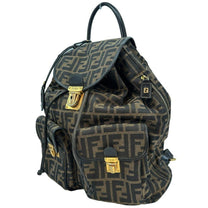 Thumbnail of Vintage Brown Canvas Fendi Backpack - Image 2