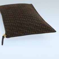 Thumbnail of Pre-Owned Brown Canvas Fendi Clutch - Image 4