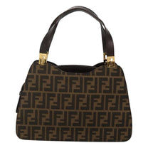 Thumbnail of Vintage Brown Canvas Fendi Handbag - Image 2