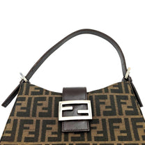 Thumbnail of Brown Canvas Fendi Shoulder Bag - Image 4