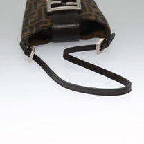 Thumbnail of Pre-Owned Brown Canvas Fendi Shoulder Bag - Image 4