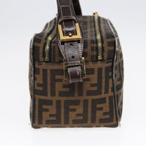 Thumbnail of Brown Canvas Fendi Shoulder Bag - Image 5